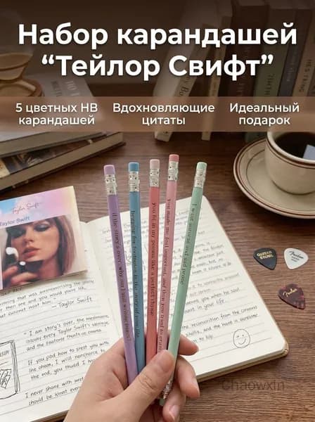 Набор карандашей, вид карандаша: Угольный