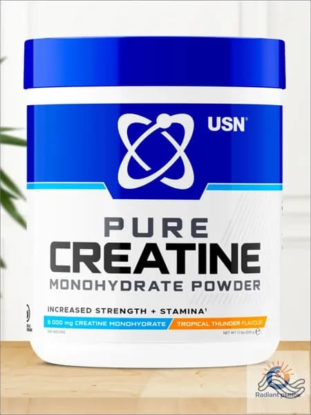 CREATINE MONOHYDRATE Tropical Thunder / КРЕАТИН МОНОГИДРАТ ЮСН со вкусом Тропический гром, порошок, 500 г .