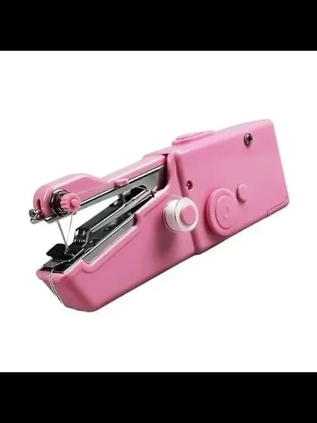 Портативная мини швейная машина chain stitch Розовый, Pink