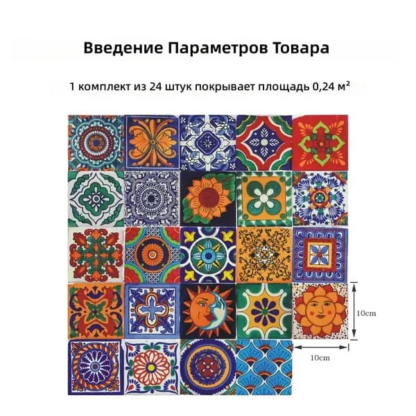 Фотообои Виниловые 0.24 м, 0.1 м