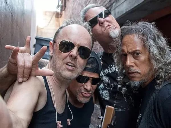 ПОСТЕР. Серия Звезды рока. Metallica. Формат А3.