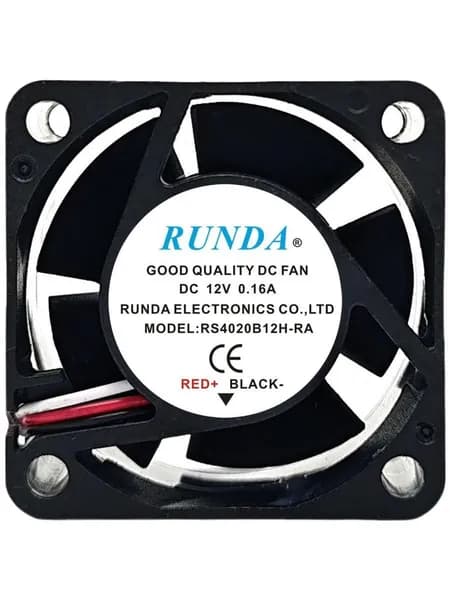 Новый RUNDA RS4020B12H-RA 4020 12V 0.16A 4 см переключаемый вентилятор охлаждения