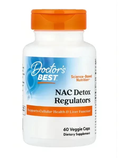 NAC Detox regulators с селеном 60 капсул Нак