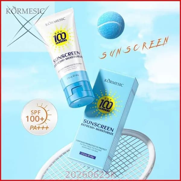 KORMESIC: лосьон с пробиотиками для защиты от солнца, SPF 100+.