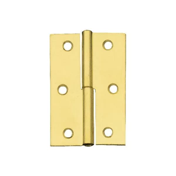 Петля мебельная правая Amig 540-70 (112), 70х43 мм,латунь, комплект 2 шт.