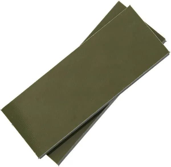 G10 оливковый, пластина 3x95x145 мм.