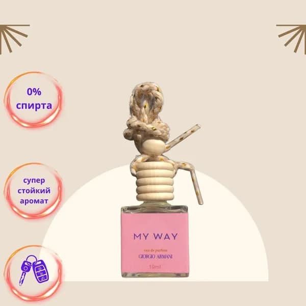 Every thing for me Ароматизатор автомобильный, My Way, 10 мл