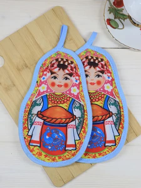 Прихватки для кухни набор 2 штуки