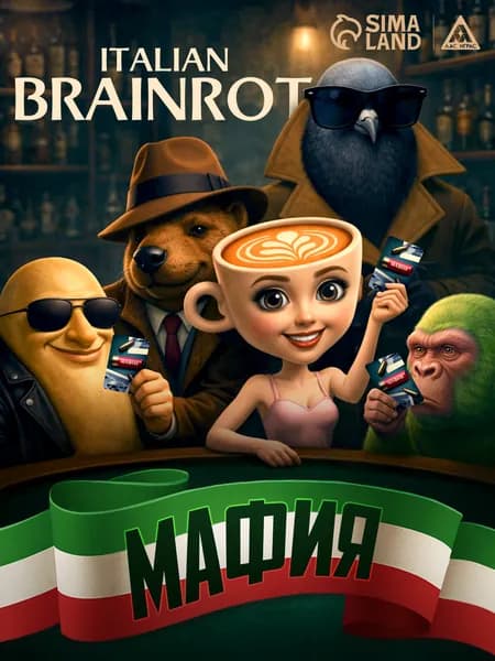 Настольные игры для компании детей и взрослых / Мафия Итальянские мемы / Мафия игра