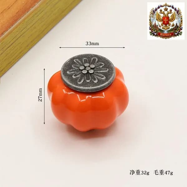 Декор для мебели 2.7х3.3 см, 1 шт.