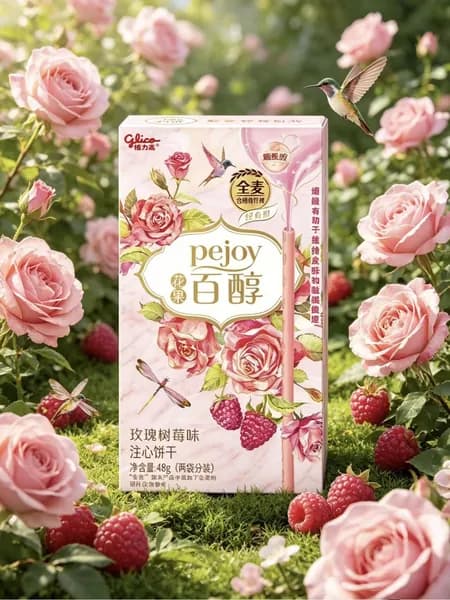Pejoy (Glico) Печенье Цветы и чай Японская серия, ассорти вкусов