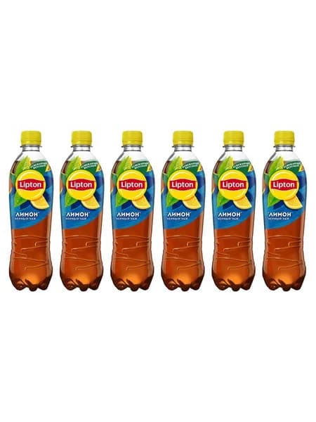 Lipton Чай холодный лимон, 0,5 л, 6 шт