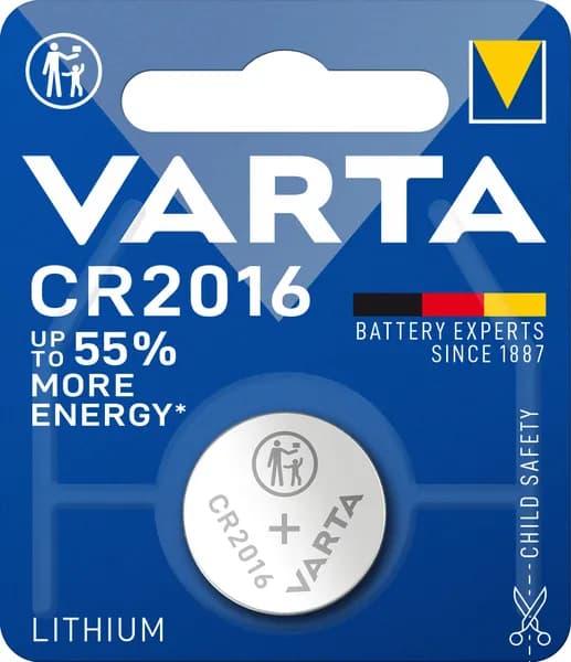 Батарейка Varta CR2016 Lithium 3V - 1 шт.