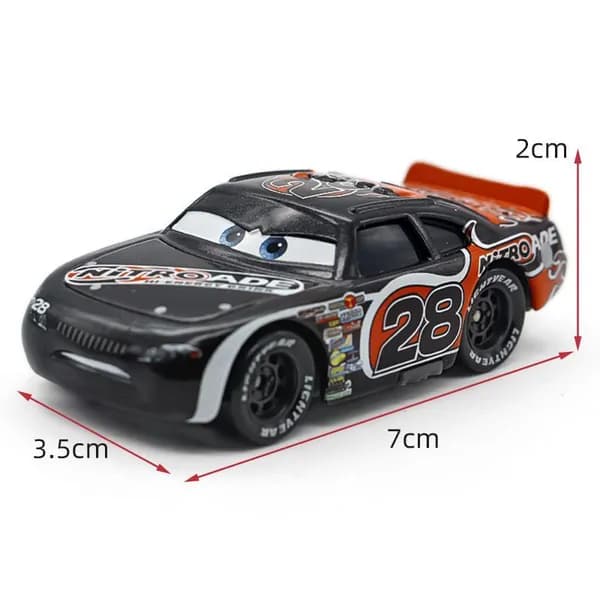 Гоночные машины Ramirez и МакКуин Disney Car Jackson Lightning Pixar, No. 28 Racer