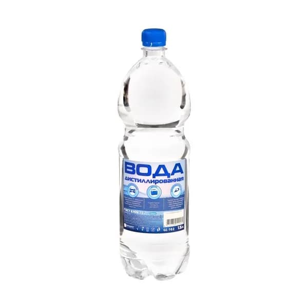 Вода дистилированная 1,5л S0000687