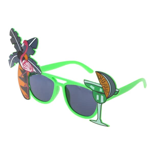Пляжные солнцезащитные очки для вечеринки Flamingo Glasses Hawaii
