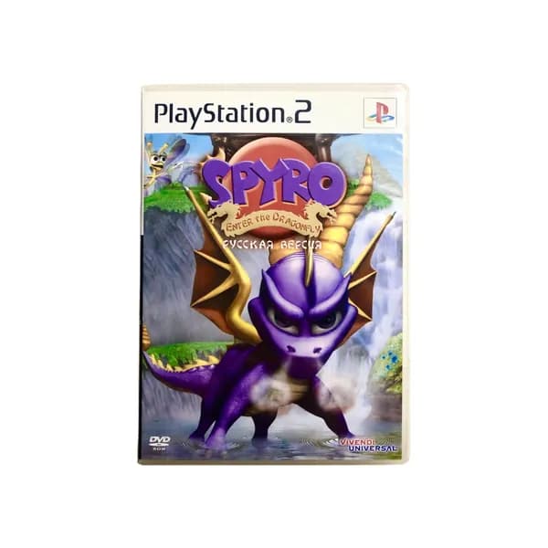 Игра PS 2 Spyro: Enter the Dragonfly / Спайро: Стрекоза (Приключения, Платформер, Universal Interactive Studios, 2002)