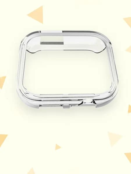Чехол для Watch Fit 3 с защитой экрана, Прозрачный белый