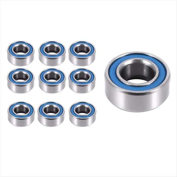 10 шт. MR105-2RS 5x10x4 мм Шариковые подшипники из стали с двойным экраном, миниатюрные
