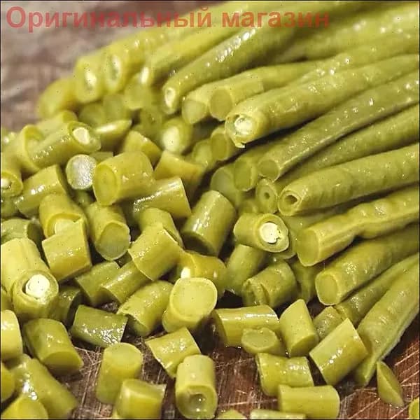 Аутентичная маринованная фасоль, квашеная капуста, готовая закуска