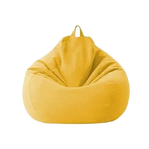 IKEA Кресло-мешок Шезлонг, Синтетическая дышащая сетка, Размер XL,желтый