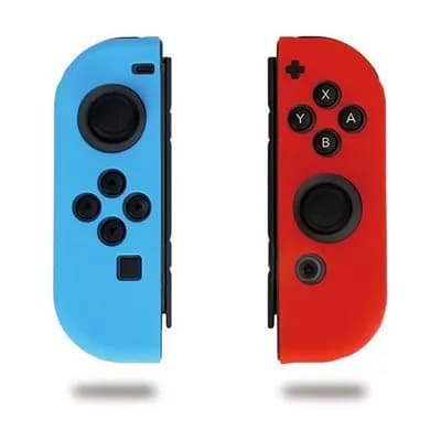 2 шт. Силиконового чехла для рукоятки для контроллера Switch NS