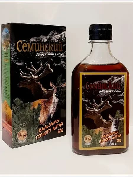 Бальзам «Семинский», дарующий силы. (250мл.)