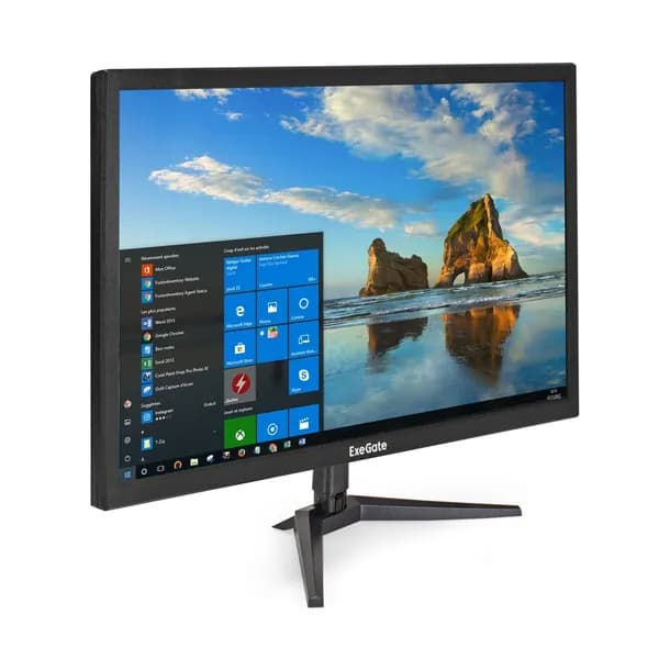 ExeGate 24" Монитор ExeGate EX297377RUS Монитор 24" EB2400A (VA LED Grade A, FHD, 1920x108075Гц, 16:9, 200cd/m2, 3000:1, 178/178, 5ms, D-Sub, HDMI, Flicker-free, Low Blue Light, кабель HDMI 1.5м, VESA 75x75, регулировка наклона (tilt), черный)  (EX297377RUS), VA, 1920x1080, 75 Гц, черный