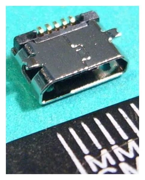 Разъем USB-микро гнездо B-5S ( Nokia )