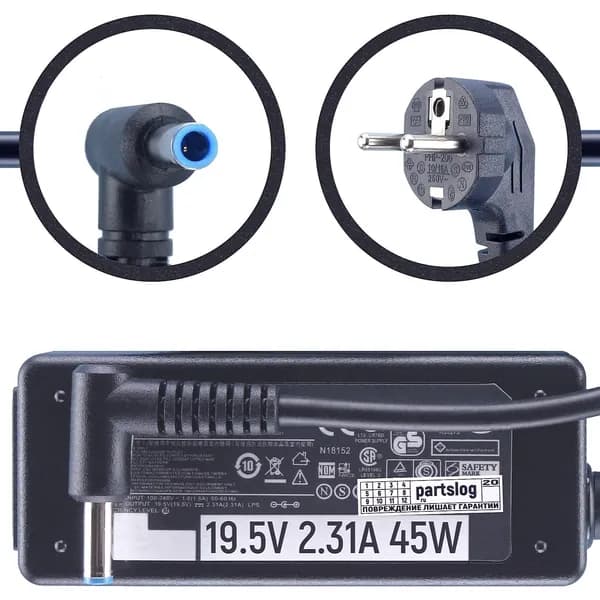 TPN-LA15 Адаптер питания для HP 15-U 19.5V 2.31A 4.5x3.0mm 45W (совместимый)