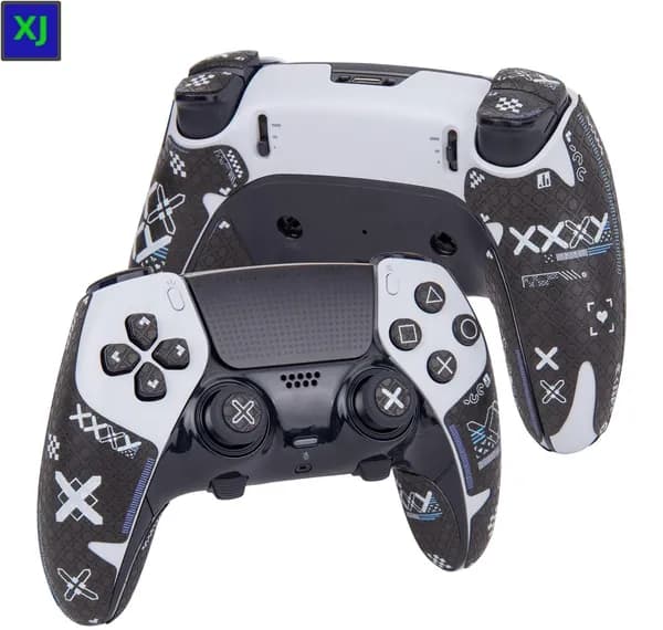 Чехол Finalord для PlayStation 5 из полиуретана, черно-серый