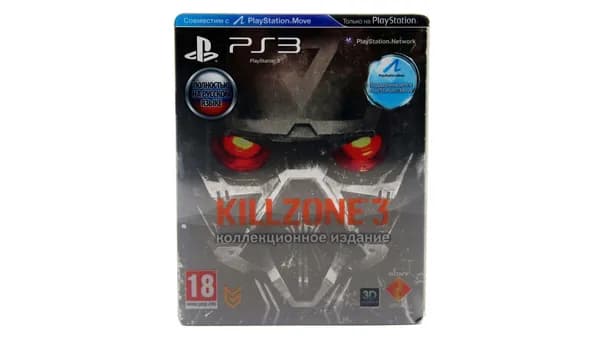 Killzone 3 Steelbook (PS3, RU) Винтаж