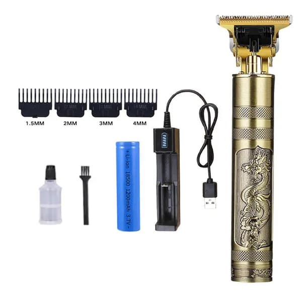 Combuy Машинка для стрижки z9mnVTWv, золотой, белый