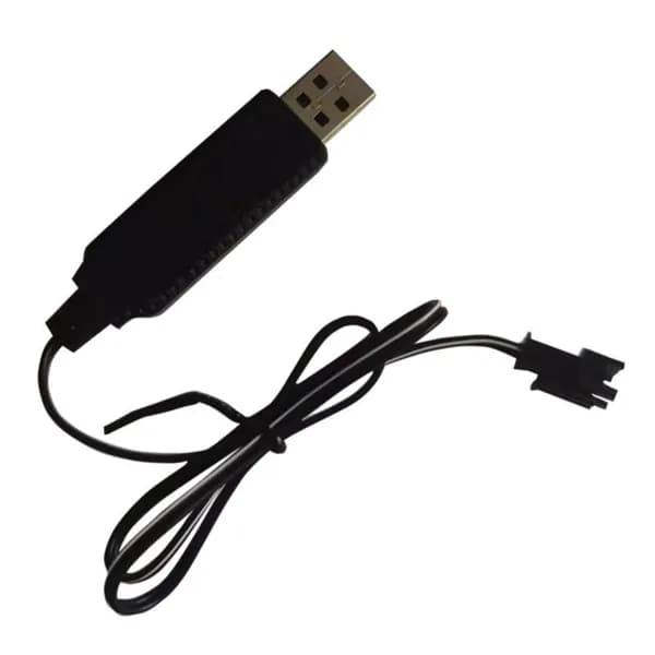 (1 шт.) Зарядный кабель SM для литиевого аккумулятора 18650 3.7V