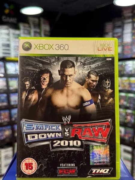 Игра WWE SmackDown! vs. Raw 2010 (Xbox 360) (Box)
