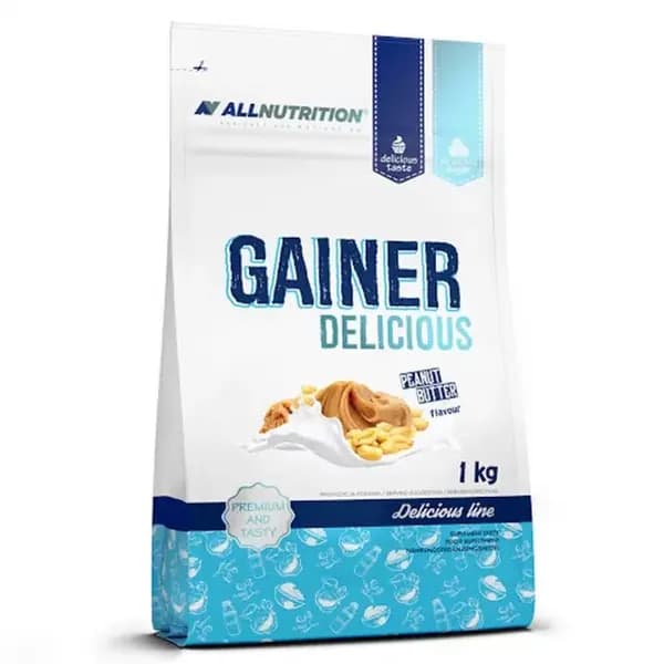 Гейнер AllNutrition GAINER DELICIOUS 1000 гр., арахисовое масло