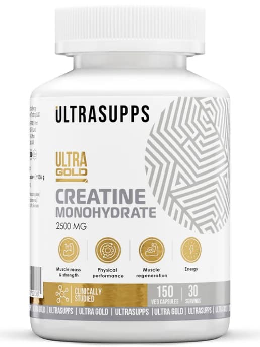 Креатин моногидрат Ultra Gold Creatine Monohydrate, 150 капс