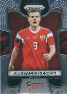 Коллекционная карточка Panini Prizm FIFA World Cup Russia 2018 - #166 Aleksandr Kokorin