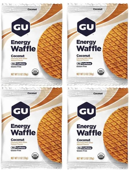 Вафли энергетические GU Stroopwafel Кокос 4шт х32гр