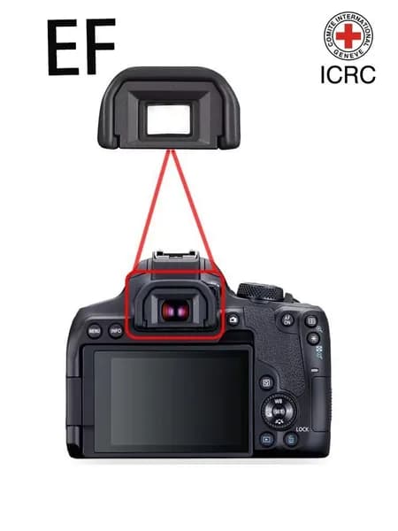 Наглазник EF для фотоаппарата Canon 1100D 1000D 300D 350D 400D 450D 650D 600D 550D 500D