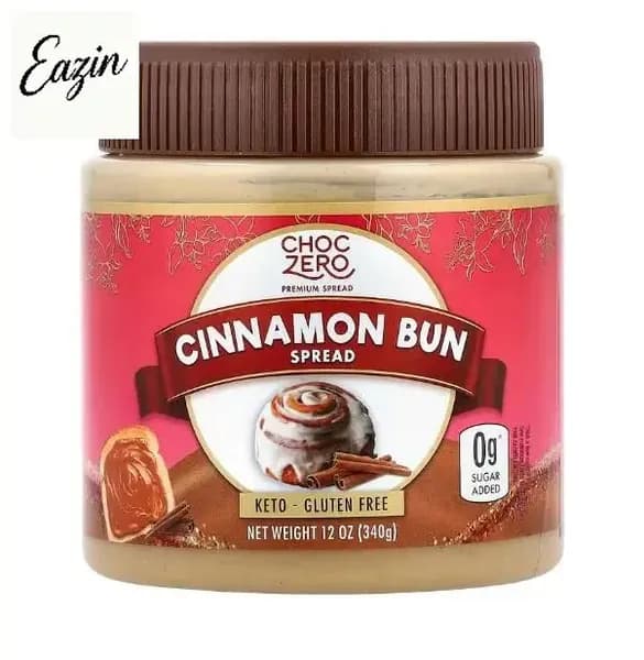 ChocZero, Намазка для панировочных сухарей с корицей, 12 унций (340 грамм)
