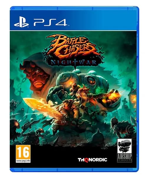 Игра на диске для PS4/PS5 Battle Chasers: Nightwar (PlayStation 4, PlayStation 5, Русская версия)