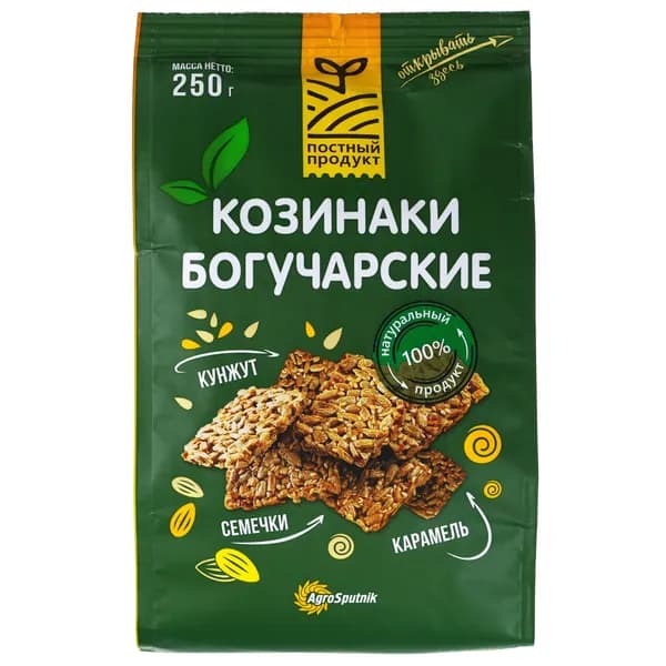 Козинаки Богучарские классические, 250 гр - 1шт
