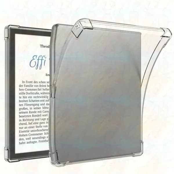 Прозрачный чехол для 7-дюймового Pocketbook 700 Era/Pocketbook Era Color e-Reader - Легкая ультратонкая прозрачная силиконовая гиб