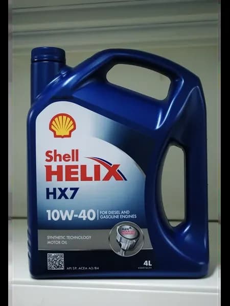 Масло моторное полусинтетическое Шелл Helix HX7 10W40 4л