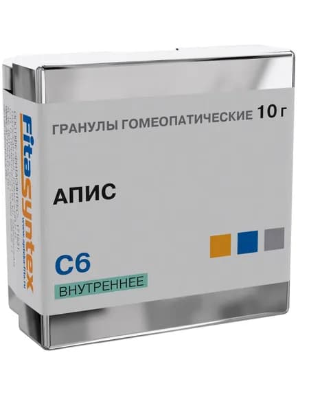 Апис С6 гомеопатия монопрепарат