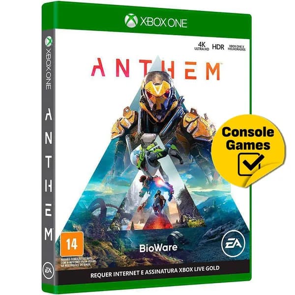 Игра XBOX ONE Anthem (Xbox One, Xbox Series, Английская версия)
