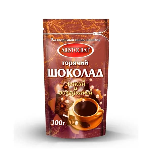 Aristocrat Горячий шоколад Легкий и воздушный, 300 г