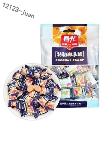 Hainan Specialty, Chunguang Food, Специальный кокосовый сахар 120 г экстраконцентрированного кокосового молока Луна