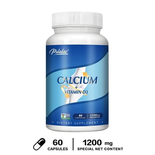 Биологически активная добавка Pslalae Calcium + Vitamin D3 разработана для поддержания здоровья костей, зубов и мышц.